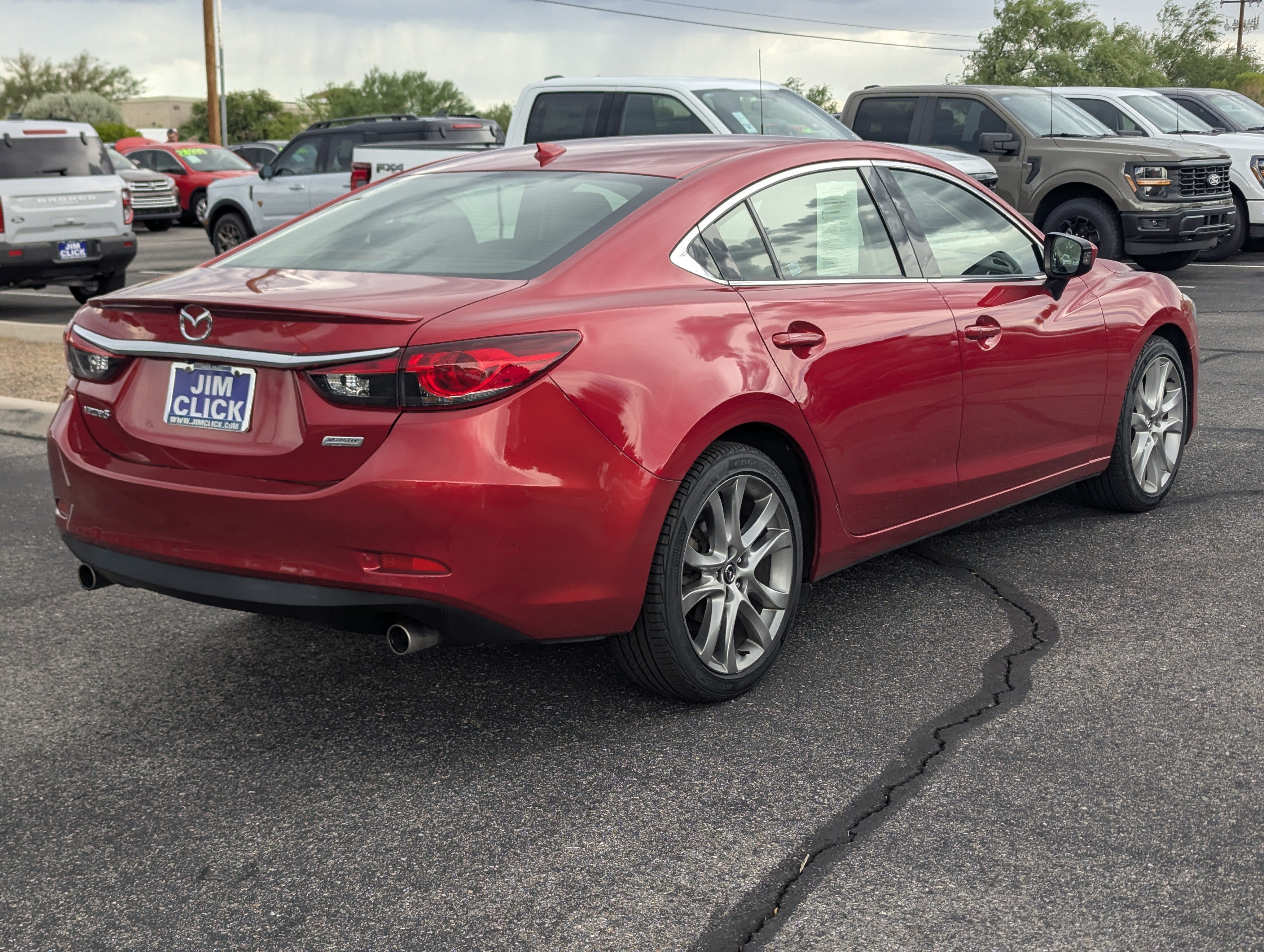 Used 2014 Mazda MAZDA6 i Grand Touring with VIN JM1GJ1W69E1145665 for sale in Green Valley, AZ