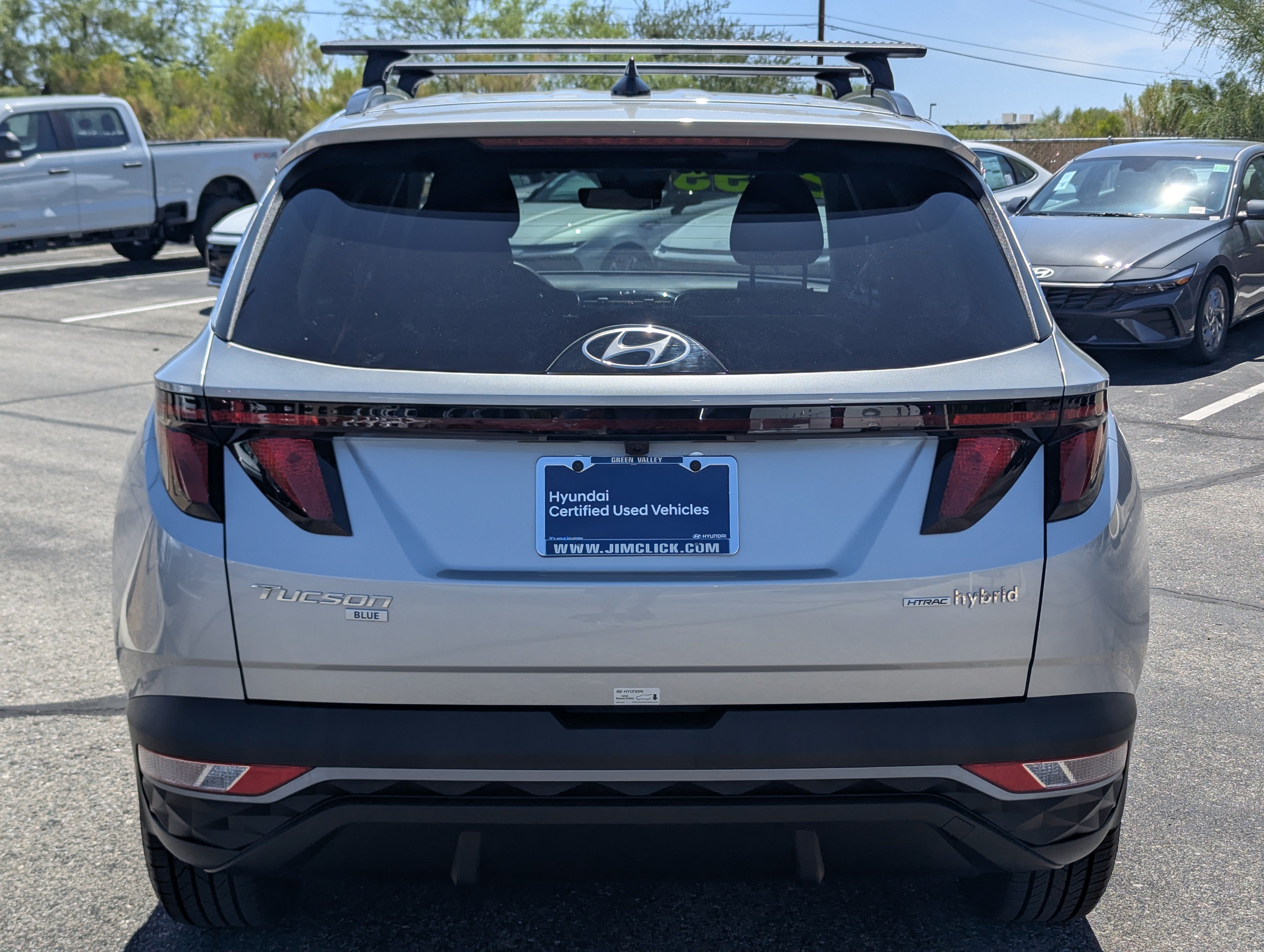 2024 Hyundai TUCSON HYBRID Blue