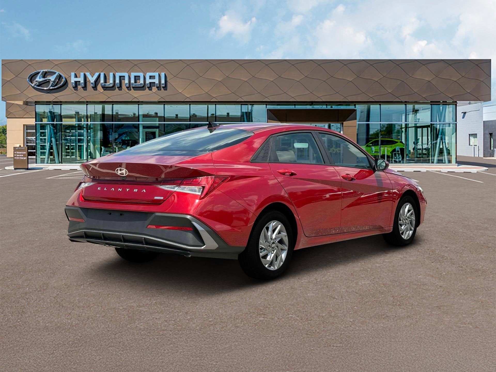 2025 Hyundai ELANTRA HYBRID Blue