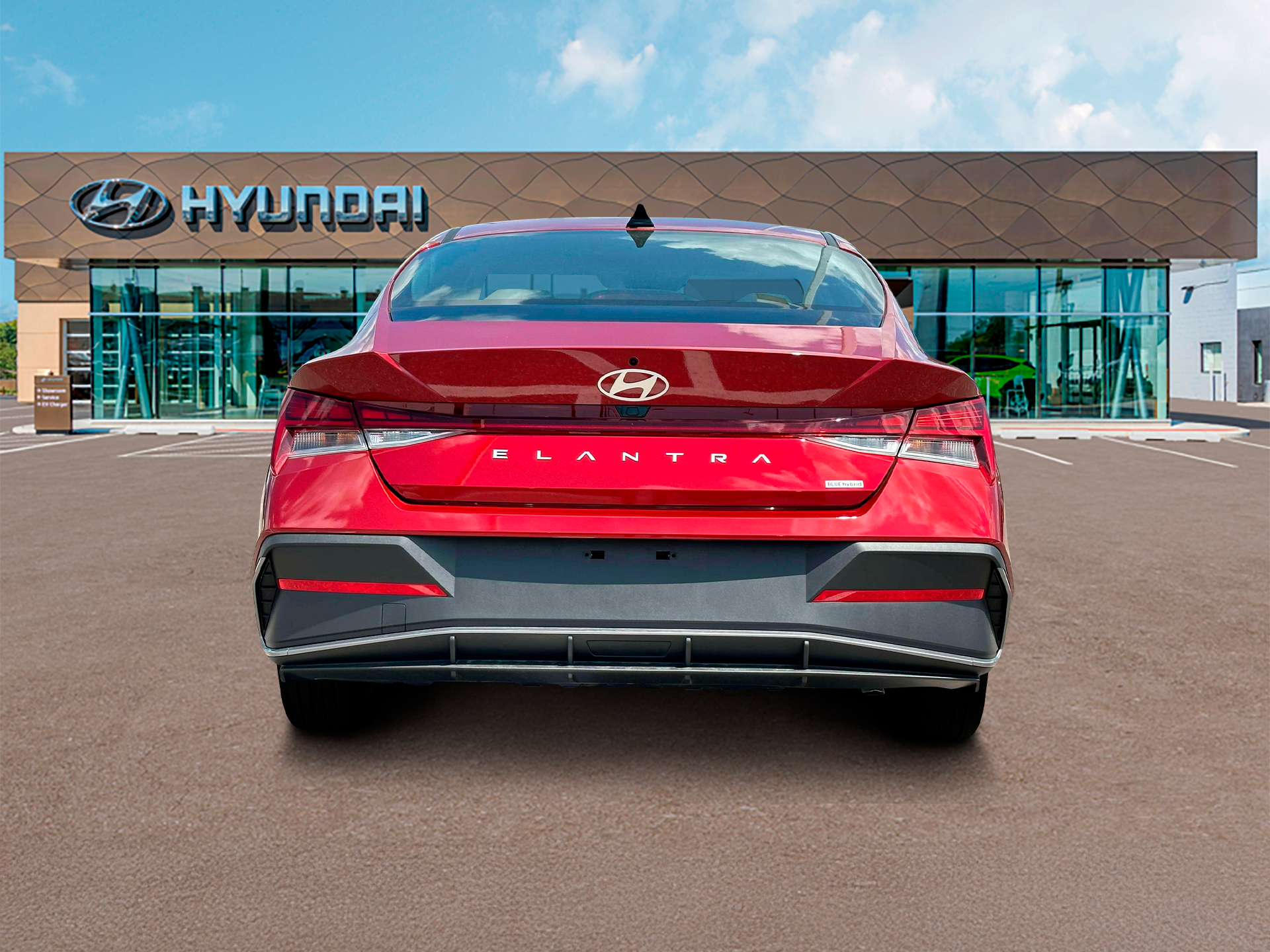 2025 Hyundai ELANTRA HYBRID Blue